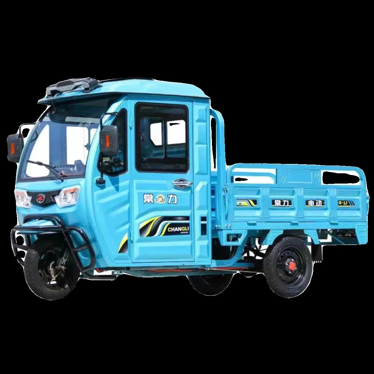 New semi enclosed multifunctional rural commuting agricultural high-power electric dual-purpose tricycle