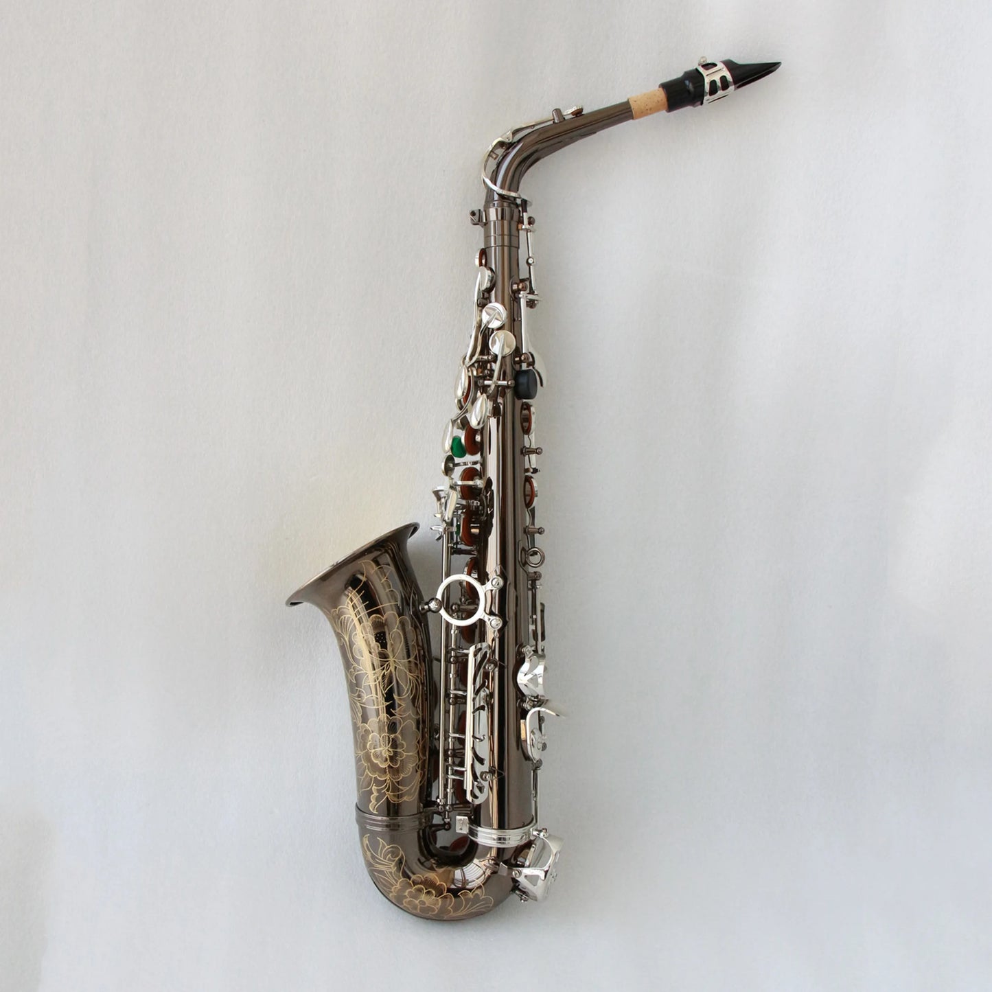 Nice price alto saxophone professional saxophone alto Black nickel plated saxophone high quality