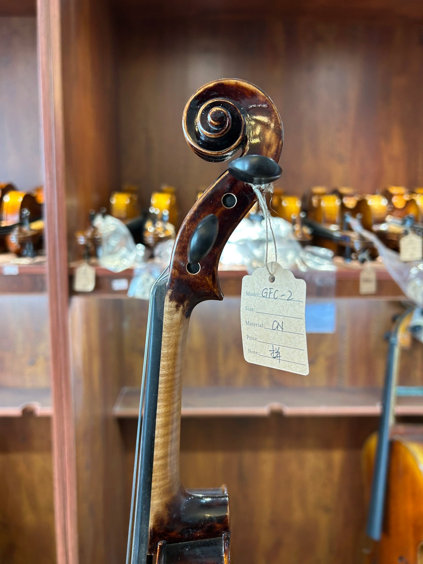 MMOOKA Nice sound Violin with Cheap Price Special  Antique  dark Varnished Violin 4/4 바이올린 كمان Vionlin Fine Fiddle Violino GFC-2