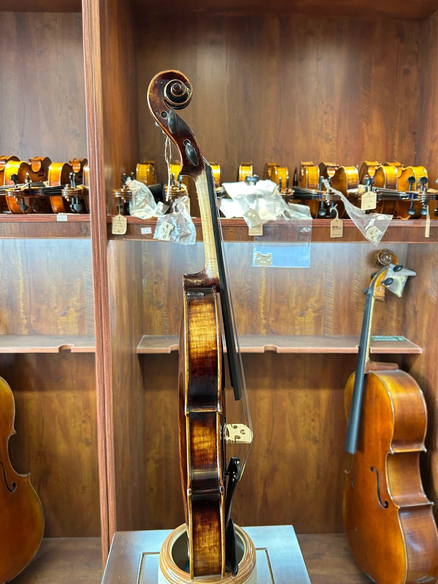 MMOOKA Nice sound Violin with Cheap Price Special  Antique  dark Varnished Violin 4/4 바이올린 كمان Vionlin Fine Fiddle Violino GFC-2
