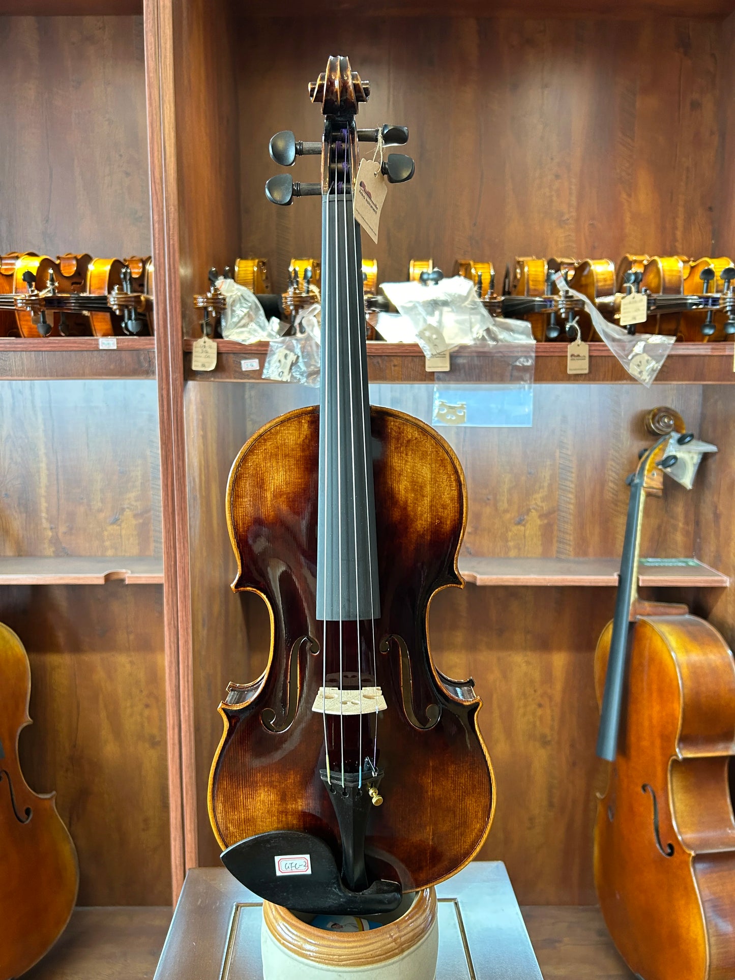 MMOOKA Nice sound Violin with Cheap Price Special  Antique  dark Varnished Violin 4/4 바이올린 كمان Vionlin Fine Fiddle Violino GFC-2
