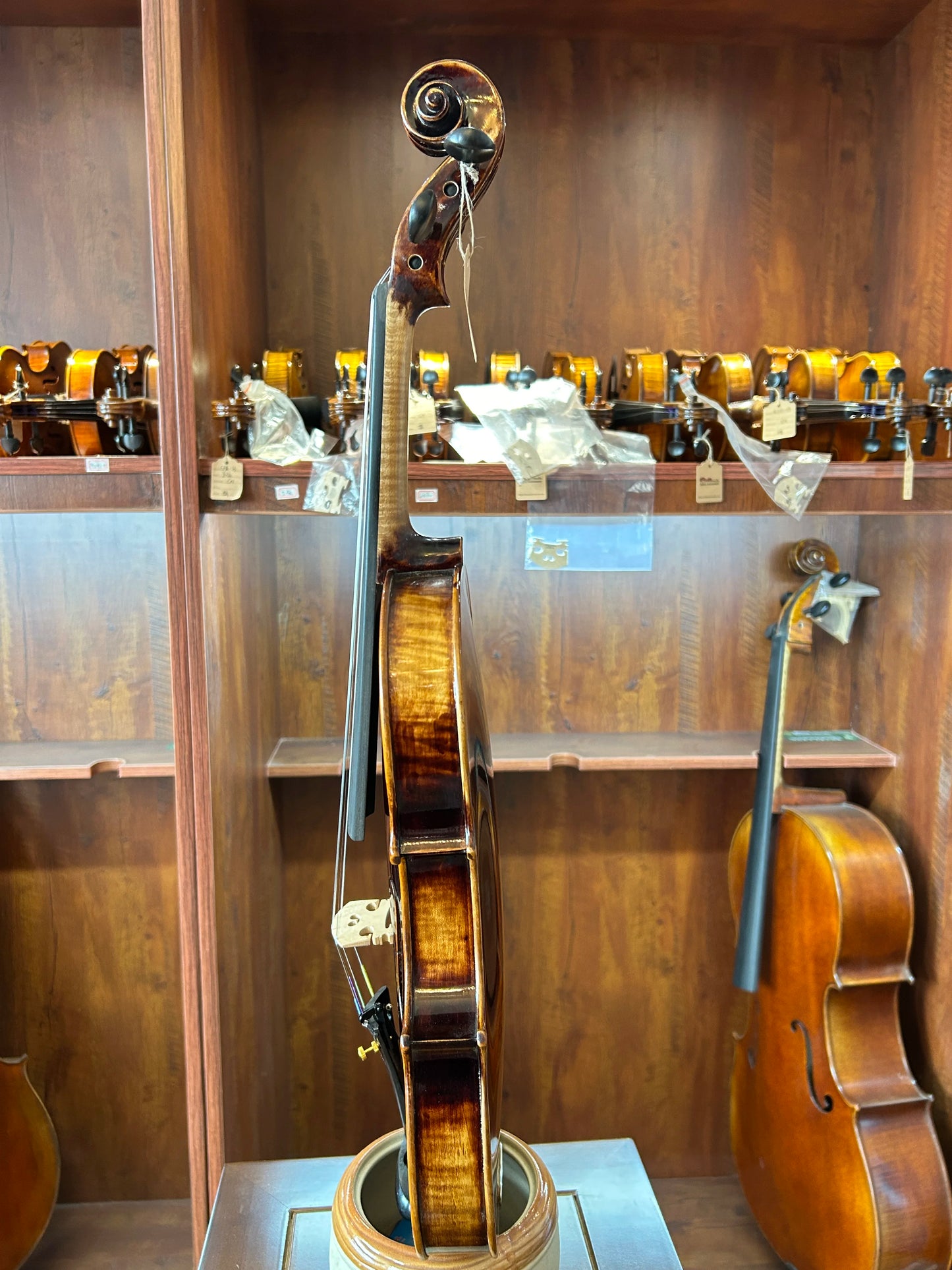 MMOOKA Nice sound Violin with Cheap Price Special  Antique  dark Varnished Violin 4/4 바이올린 كمان Vionlin Fine Fiddle Violino GFC-2