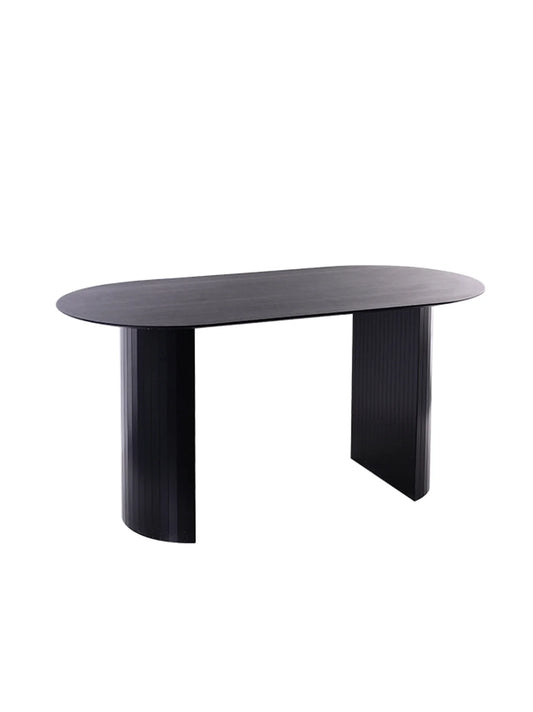 Nordic dining table household modern simple solid wood small apartment European dining table luxury.