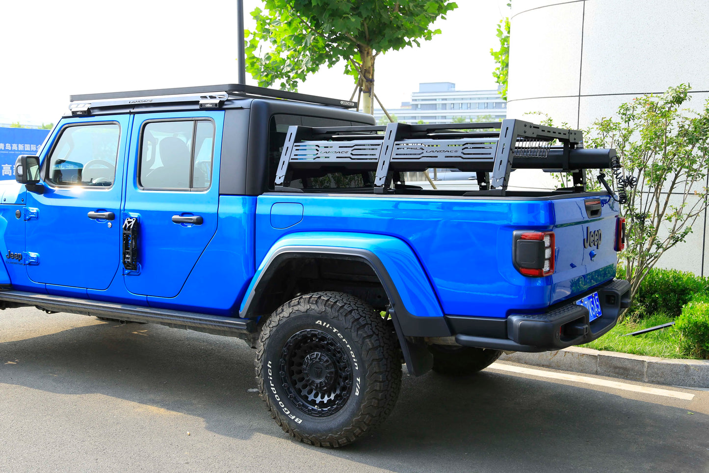 OEM Factory Directly Sale  4x4 Pickup Accessories Universal Mn-steel Pickup Truck Bed Rack Fit For ISUZU DMAX