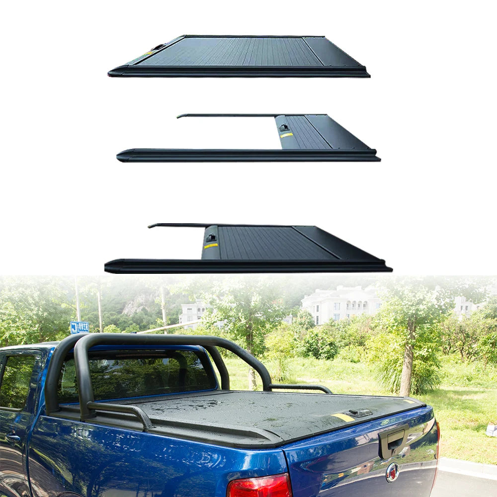 OEM Factory Pickup Truck Bed Cover 2500 8ft Hot Selling Aluminium Folding Hard Truck Bed Cover