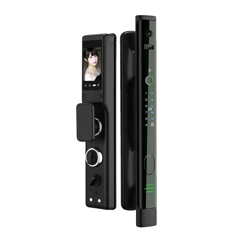 OKLAR Intelligent Fingerprint Security Electronic Door Lock Smart WiFi Bluetooth With Digital Code IC Card Keyless CJL-1-Y