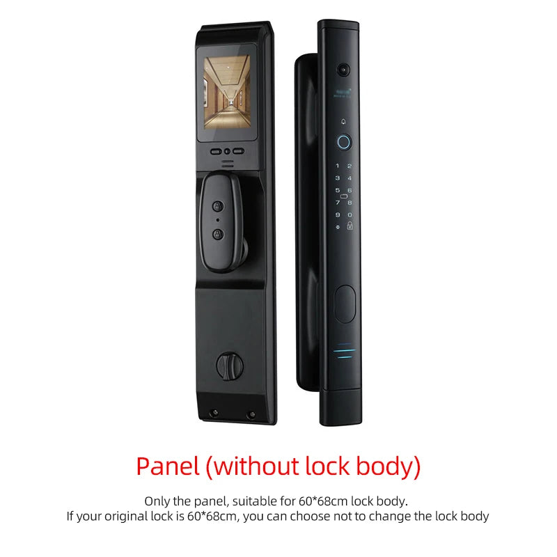 OKLAR Intelligent Fingerprint Security Electronic Door Lock Smart WiFi Bluetooth With Digital Code IC Card Keyless CJL-1-Y