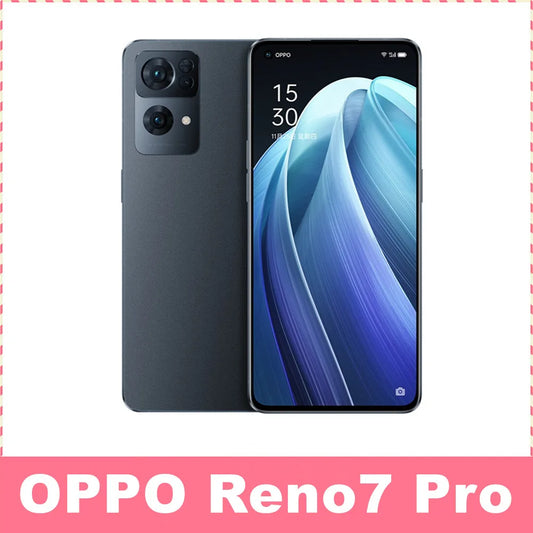 OPPO Reno 7 Pro  Dimensity 1200-MAX  5G Smartphone 6.55 Inch AMOLED 50MP Super Sensitive Cat Eye Lens 4450 Battery 65W Charger