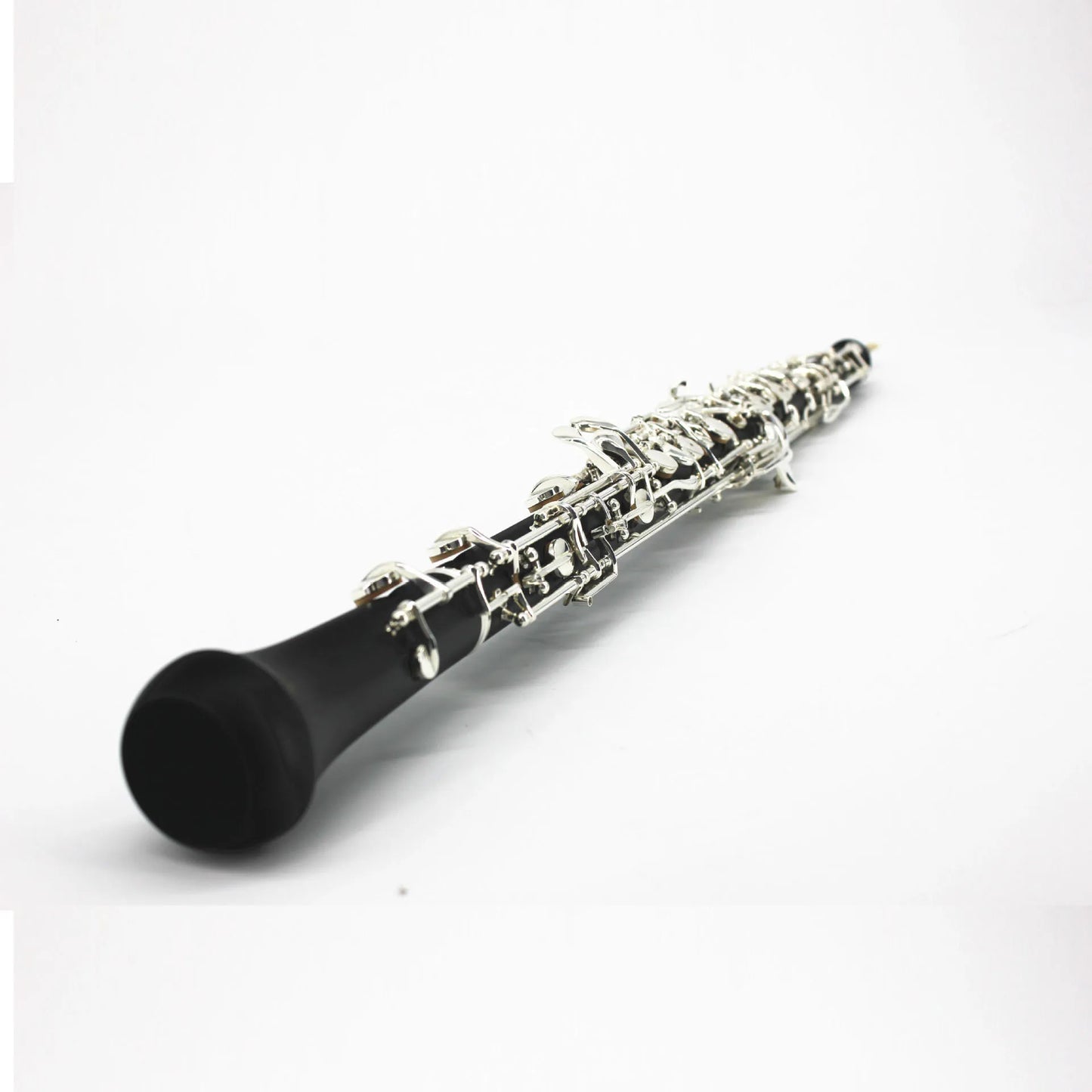 MMOOKA Oboe C-key semi-automatic silver plated button oboe for beginner Use for entry level and grading test Wood wind instrument