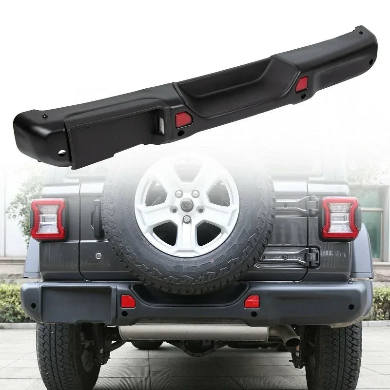 Off Road Black 10th Anniversary Rear Bumper for Jeep Wrangler Rubicon JL 2018+