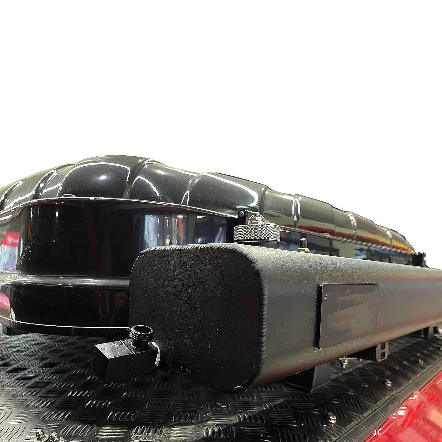 Off Road Vehicle Camping Aluminum Alloy 26L / 36L Water Storage Tank Car RV Car Road Shower