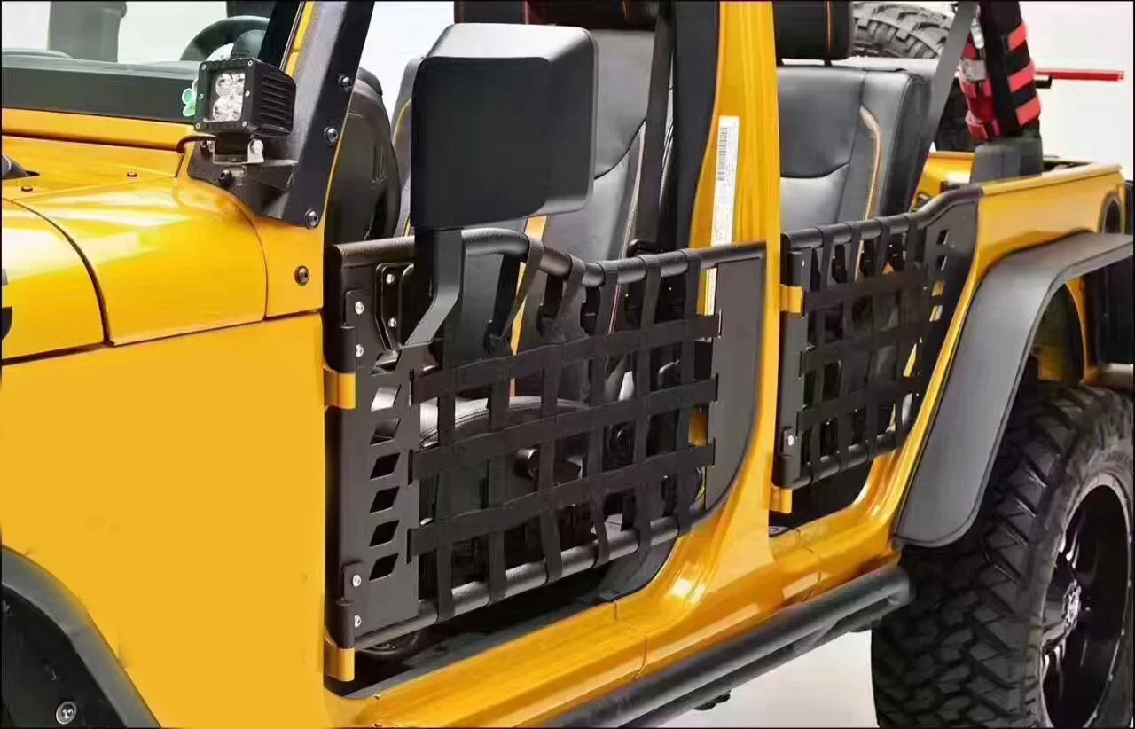 Offroad Car 4 Door Half Doors With Rear Mirror For Wrangler JK Auto Parts