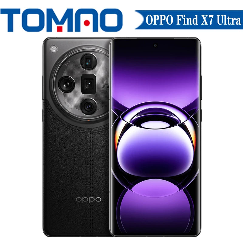 Original New OPPO Find X7 Ultra 5G Mobile Phone 6.82" 120Hz 5000mAh 100W Snapdragon 8+ Gen 3 Octa Core 50MP Rear Four Camera NFC