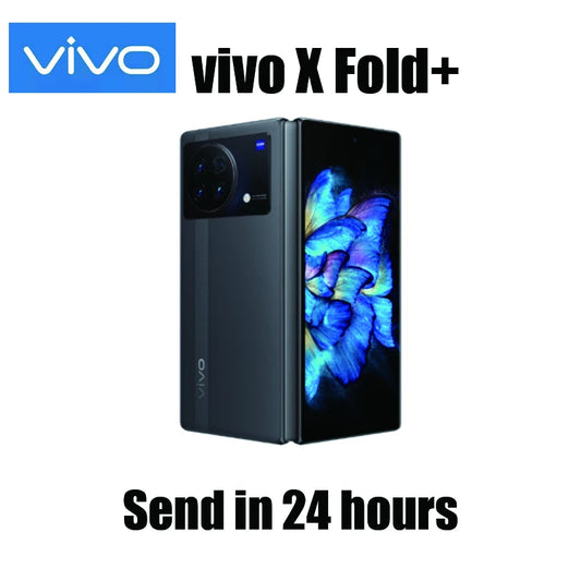 Original New VIVO X Fold + Plus 5G Cell Phone 8.03inch AMOLED Snapdragon 8+ Gen1 4730Mah 80W Dash Charge NFC Android 12