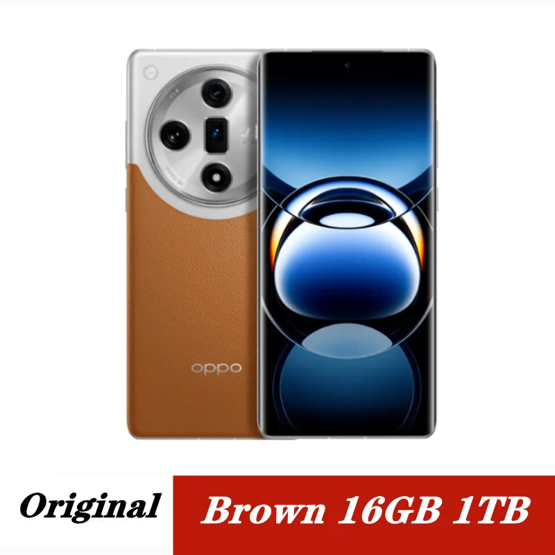 Original OPPO Find X7 5G Dimensity 9300 6.78 3D AMOLED Telephoto 64MP 5000Mah 100W Fast Charge  Google Play NFC OTA Wifi7 FindX7