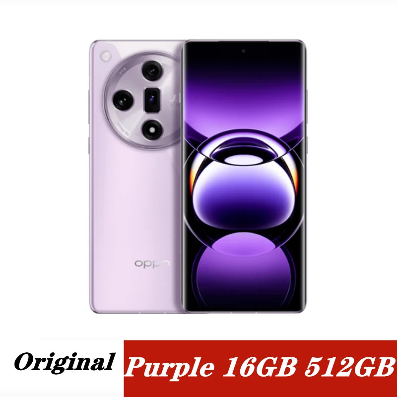 Original OPPO Find X7 5G Dimensity 9300 6.78 3D AMOLED Telephoto 64MP 5000Mah 100W Fast Charge  Google Play NFC OTA Wifi7 FindX7
