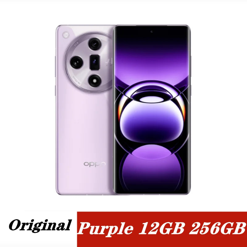 Original OPPO Find X7 5G Dimensity 9300 6.78 3D AMOLED Telephoto 64MP 5000Mah 100W Fast Charge  Google Play NFC OTA Wifi7 FindX7