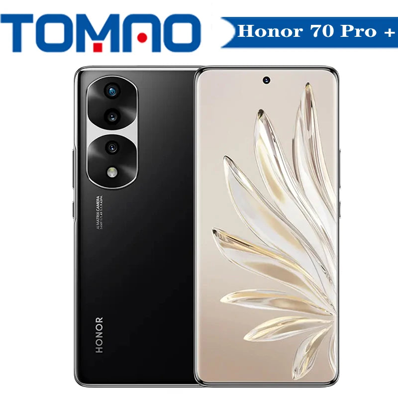 Original Official New Honor 70 Pro + Plus 5G MobilePhone Dimensity 9000 Android 12 6.78" 120Hz 4500mAh 100W 54MP Main Camera NFC