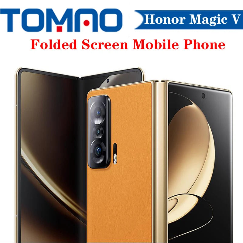 Original Official New Honor Magic V 5G Folded Screen SmartPhone Snapdragon 8 Gen1 6.45" 120HZ 4750Mah 66W 50MP Cameras OTA NFC