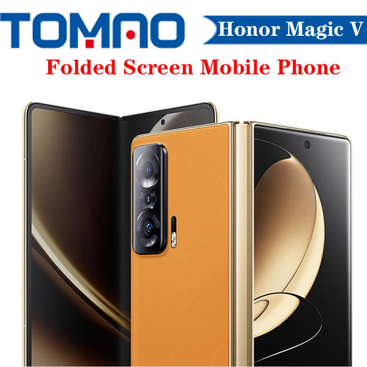 Original Official New Honor Magic V 5G Folded Screen SmartPhone Snapdragon 8 Gen1 6.45" 120HZ 4750Mah 66W 50MP Cameras OTA NFC