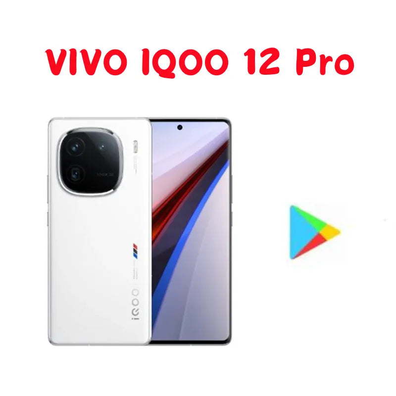 Original VIVO IQOO 12 Pro 5G Cell Phone Snapdragon8 Gen 3 6.78inch AMOLED 2K144Hz 5100mAh 120W Super Charge 50w wireless 64MPNFC