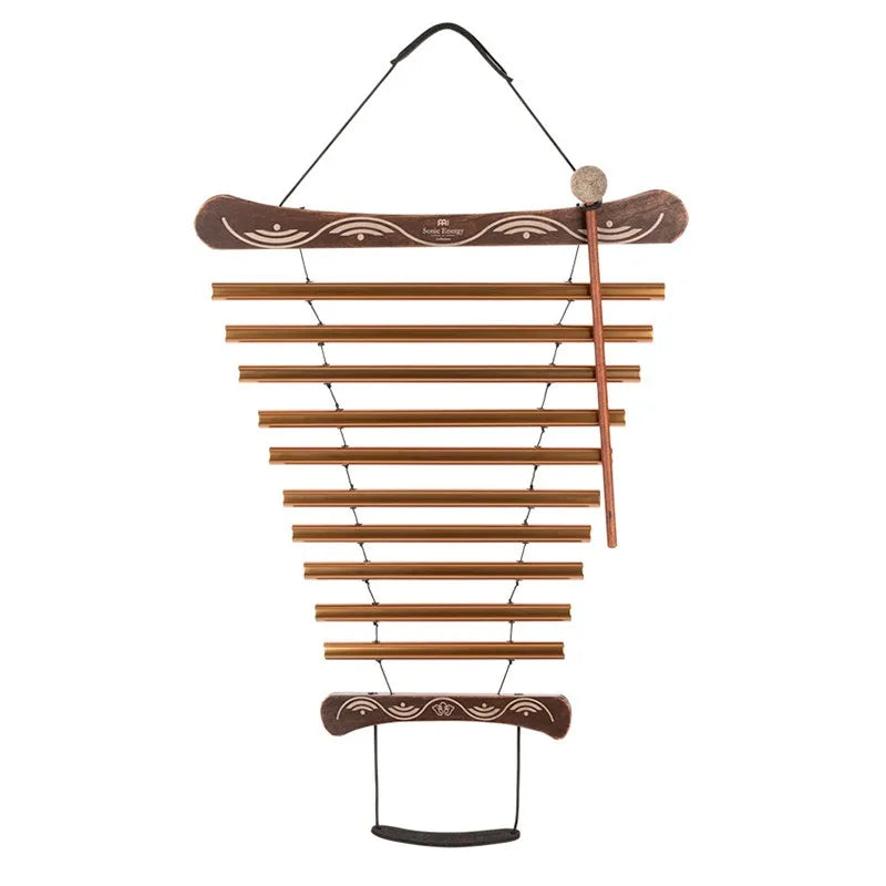 MMOOKA Outdoor Chimes Musical Instruments Percussion Sound Healing Hand Cranked Sound Bundle Children's Bell Meditation Accessories