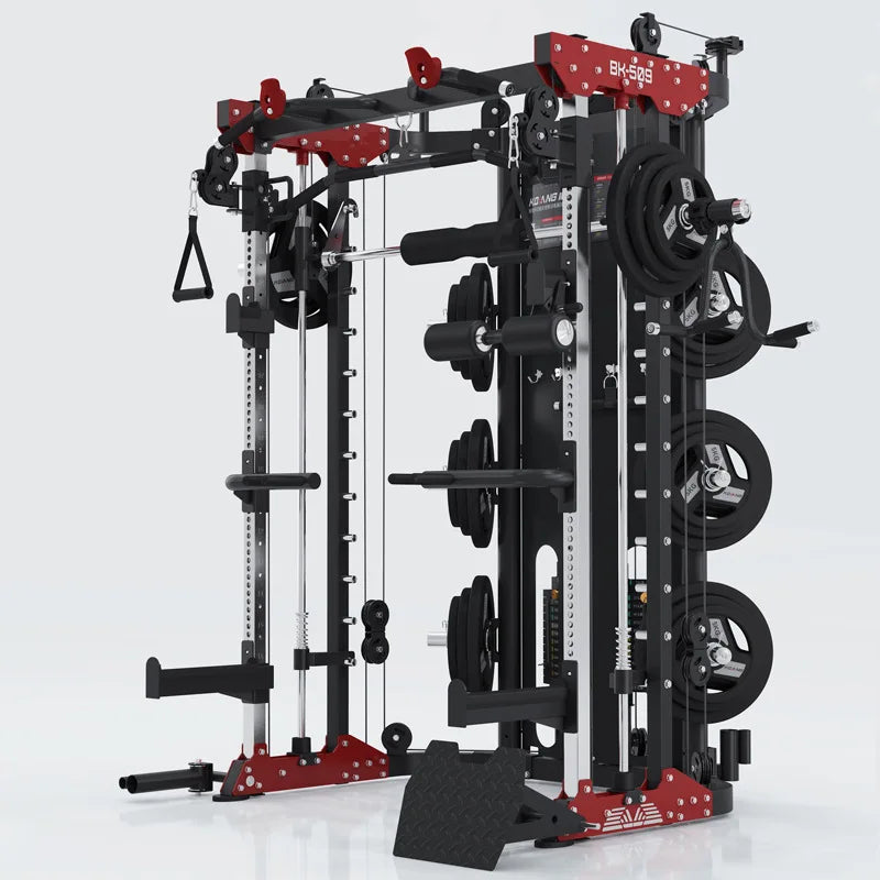Outdoor fitness equipment, household comprehensive trainer, deep squat gantry combination trainer