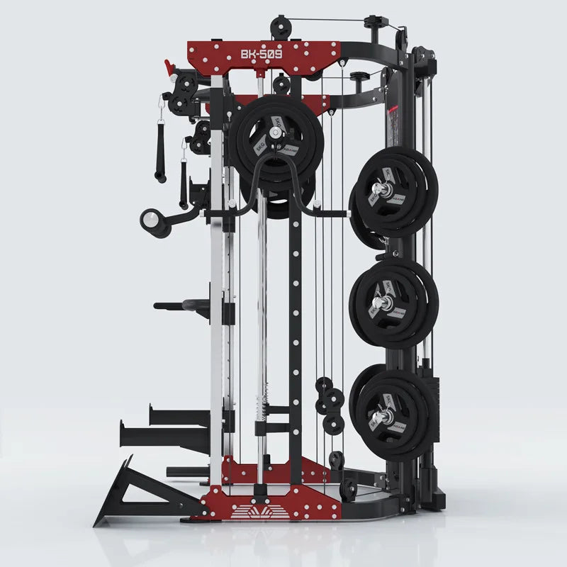 Outdoor fitness equipment, household comprehensive trainer, deep squat gantry combination trainer