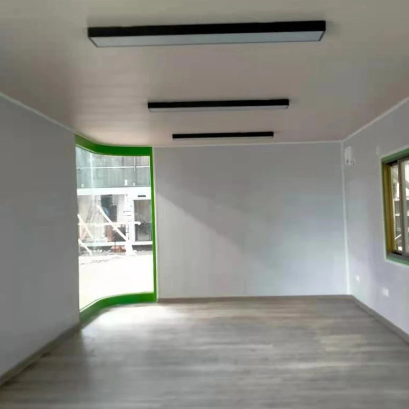 Outdoor residential container mobile house glass assembly house container simple house office exhibition hall activities