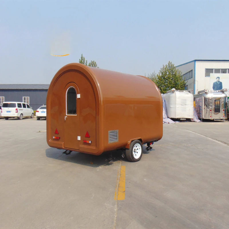 Outdoor shops, food trucks, mobile food trailers can be customized for food trucks