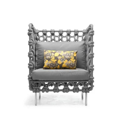 Outdoor villa sofas, rattan chairs, artistic and creative balconies, outdoor garden furniture