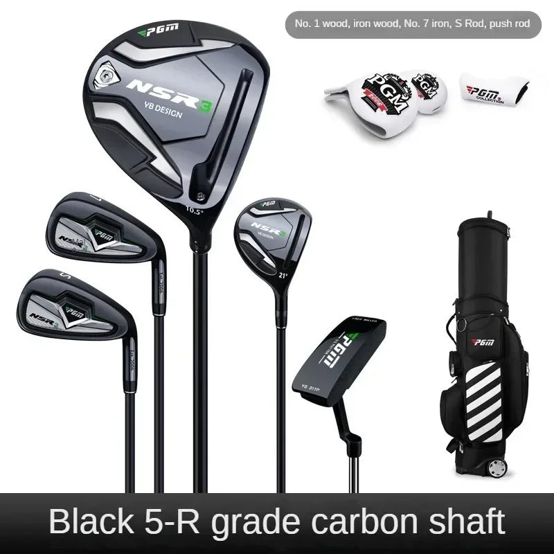 PGM 3rd Generation NSR Men's Golf Club Set Adjustable Angle Replaceable Shaft Professional Club MTG033