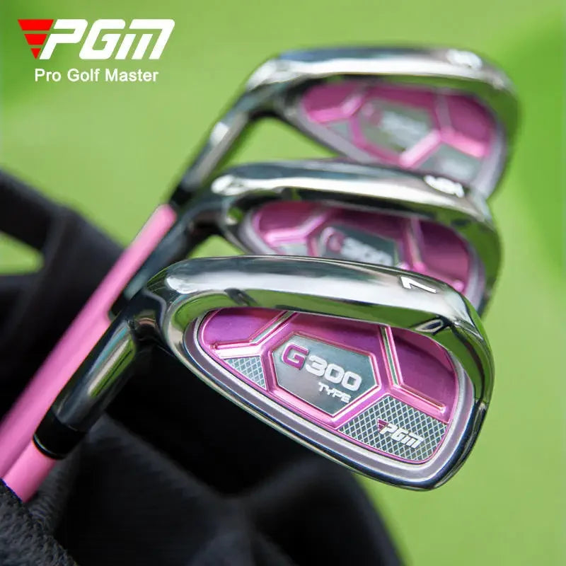 PGM 4PCS/12PCS Golf Club Sets With Standard Ball Bag LTG025 Left Hand Ladies Stainless Steel Head Golf Club Practice Club