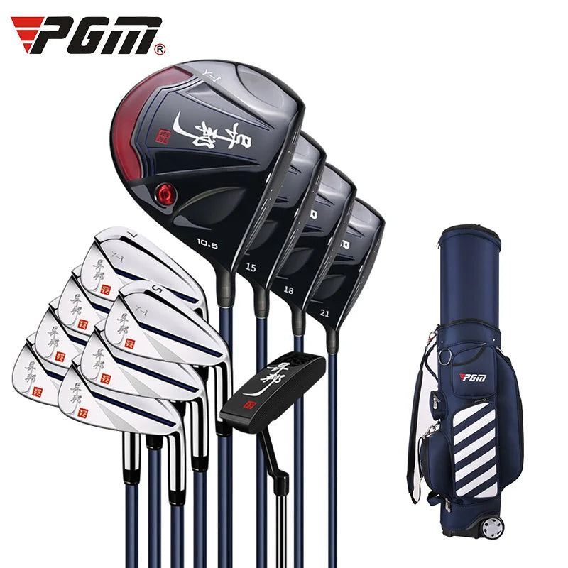 PGM Authentic Men's Golf Clubs Professional Full Set of 12 Male High Rebound Cast Titanium 1 Wood MTG011