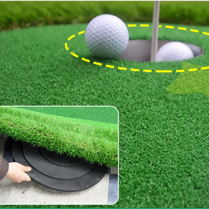 PGM Golf Green Indoor Home Coach Trainer Portable Sandpit Design Putting Trainer Office Sports GL006