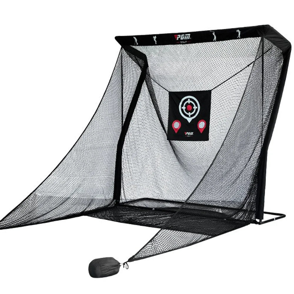 PGM LXW019 Golf Practice Net, Swing Cut Training Equipment, Anti-Bounce Net