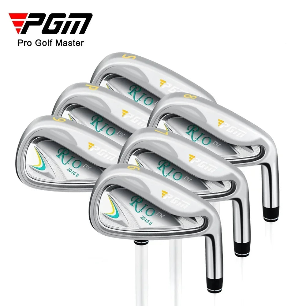 PGM Women's Golf Club Elegant Women's Carbon Shaft Set 11-Pole Junior High School Scholar Practice Rod LTG014