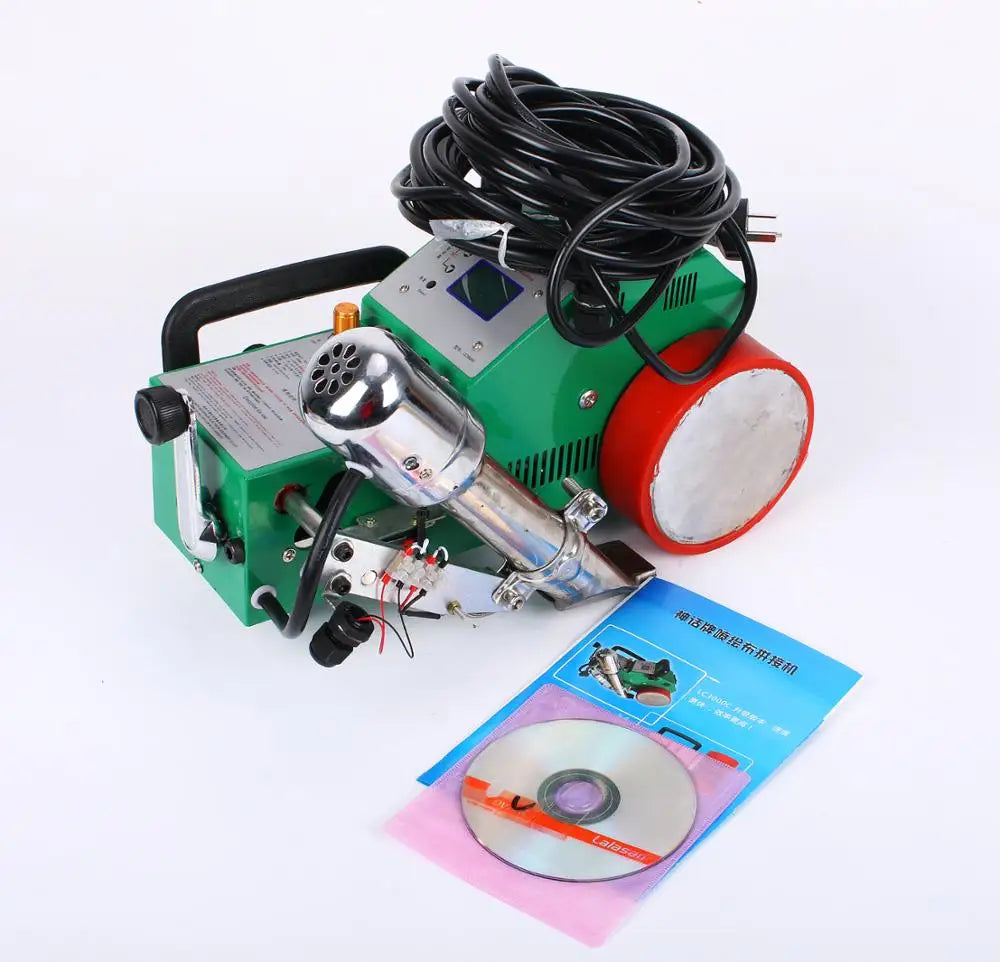 PVC Banner Welder Hot Air Welding Equipment AUTO Heat Jointer For Outdoor Advertising Solvent Printing Cloth