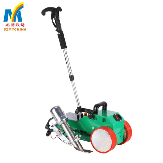 PVC Banner Welder Hot Air Welding Equipment AUTO Heat Jointer For Outdoor Advertising Solvent Printing Cloth