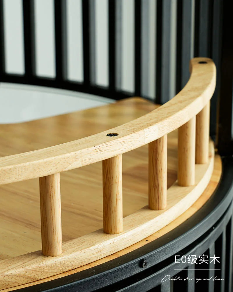 Panorama cat villa 360 ° cat cage glass cat cabinet luxury cat nest with toilet solid wood cat house