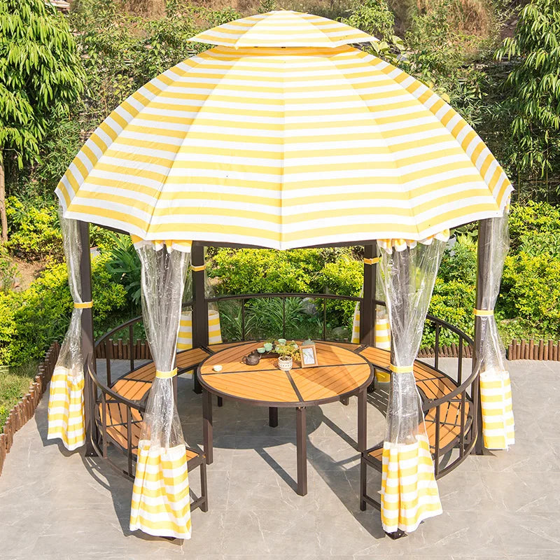 Pavilion, outdoor pavilion, courtyard, villa, garden, rooftop tent, household and commercial outdoor restaurant, sunshade