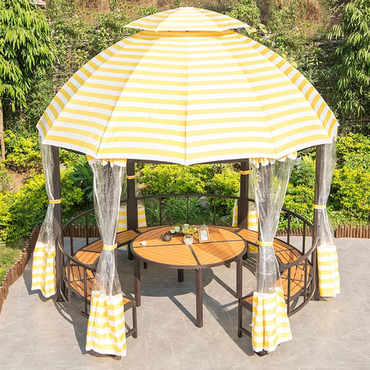 Pavilion, outdoor pavilion, courtyard, villa, garden, rooftop tent, household and commercial outdoor restaurant, sunshade