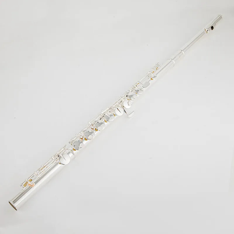 MMOOKA Pearl PFA-201U Alto Flute G Tune 16 Closed Hole Keys Silver Plated Professional