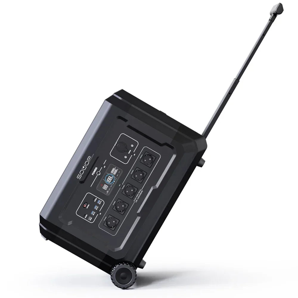 Per 5040Wh 1575000mAh 100 ~ 120V, 16A Max 2000W Max grande capacità centrale elettrica portatile generatore solare 5000W 4000W