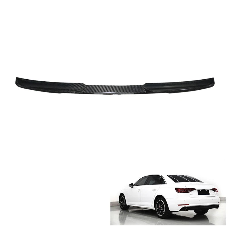 Plus Small Fins Dry Carbon Fiber Model Tail Fins Tail Spoiler For 2017-2022  A4