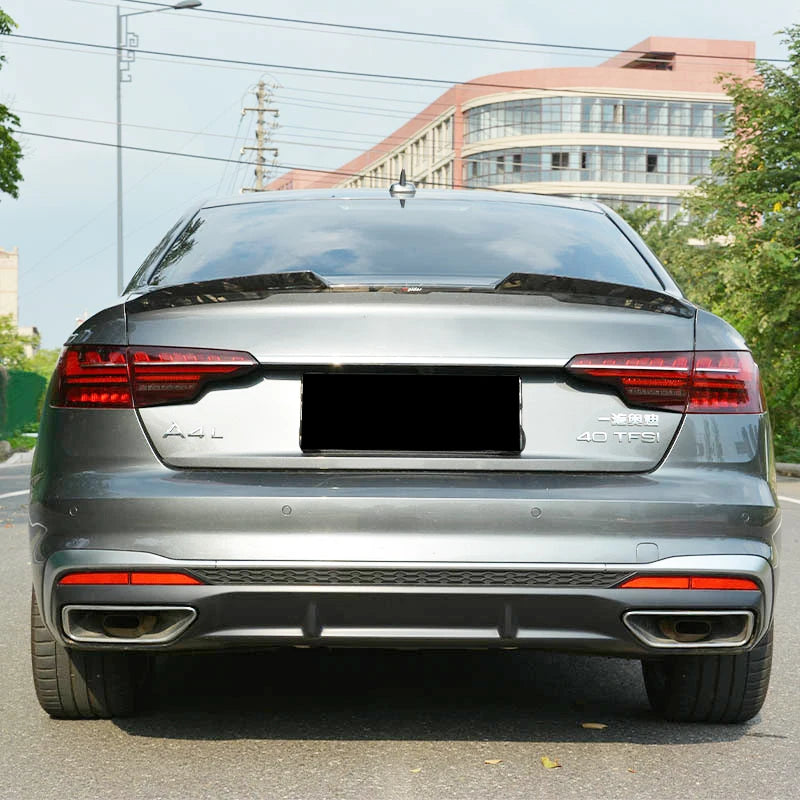 Plus Small Fins Dry Carbon Fiber Model Tail Fins Tail Spoiler For 2017-2022  A4