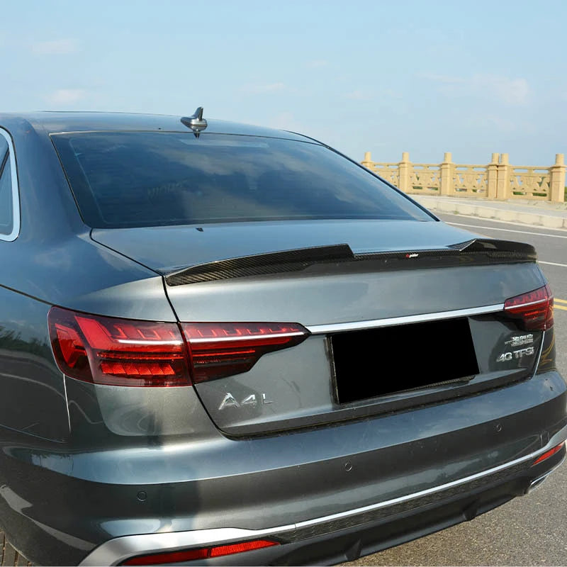 Plus Small Fins Dry Carbon Fiber Model Tail Fins Tail Spoiler For 2017-2022  A4