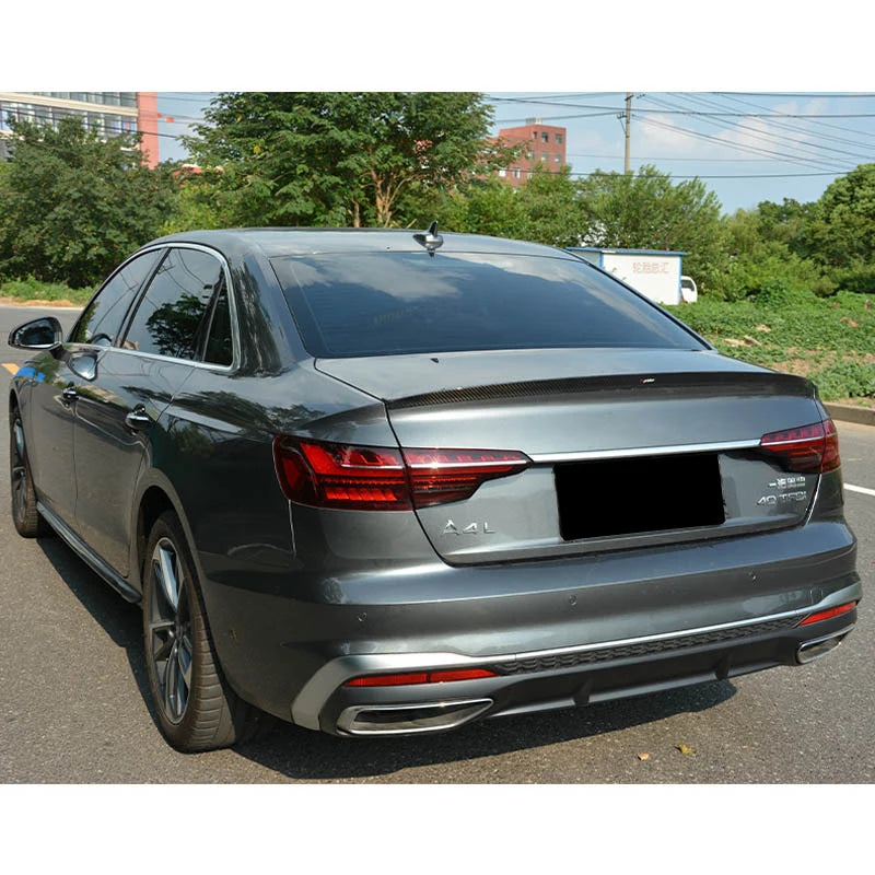 Plus Small Fins Dry Carbon Fiber Model Tail Fins Tail Spoiler For 2017-2022  A4