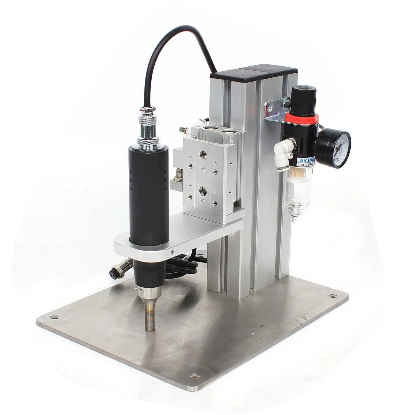 Pneumatic Ultrasonic Plastic Welder Spot Welding Machine 500W 35KHz Welder Equip