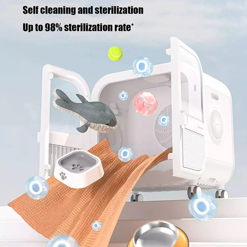 Portable Automatic Pet Drying Box, Vertical Dryers, Pet Shop Blower for Dogs, Cat, Animal Drying Box